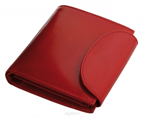 Portfel damski skórzany PD-322 Red