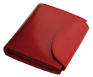Portfel damski skórzany PD-322 Red