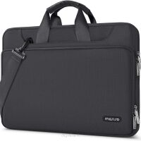 Wodoodporna torba na laptop marki MOSISO-360 pokrowiec na laptopa 15-16" Szary