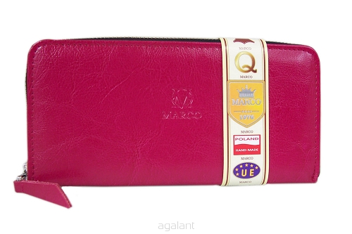 Elegancki portfel damski, kopertówka, skórzany PD-243 BV 