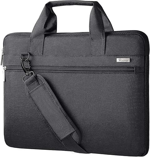 Wodoodporny pokrowiec na laptop z rączkami i paskiem - torba na laptopa, ochrona 360 stopni, Bag02-BK