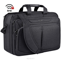 Wodoodporna torba na laptopa 17,3", teczka biznesowa firmy KROSER DKL156NXL RFID