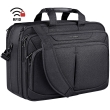 Wodoodporna torba na laptopa 17,3", teczka biznesowa firmy KROSER DKL156NXL RFID