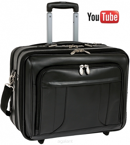 Torba Podróżna na laptopa Skóra Naturalna  LASALLE 17