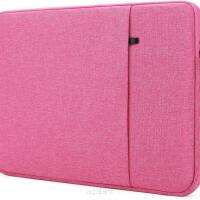 Wodoodporny pokrowiec na laptop marki NIDOO- torba na laptopa 14" LP06-14L_DE Różowy