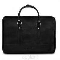 Miejska torba na laptopa 15", SOLIER S04, czarna
