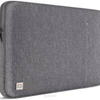 Wodoodporny pokrowiec na laptop marki DOMISO - torba na laptopa 13,3/14/15/17 cali, LP08 Szary