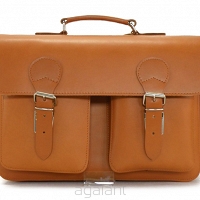 Torba skórzana, PLECAK 3w1 Styl VINTAGE, JUCHT, Orso Nero 0071 Koniak