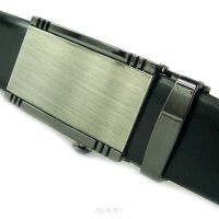 Pasek męski skórzany z automatyczna klamrą do garnituru PAS-319A