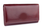 Elegancki portfel damski, skórzany PD-008 S Brązowy