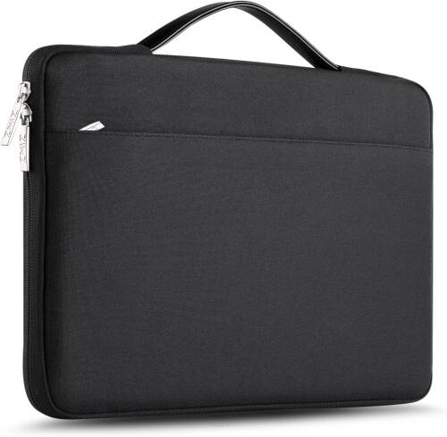 Wodoodporny pokrowiec na laptop z rączką - torba na laptopa 15,6 cali, BK-156 Czarny