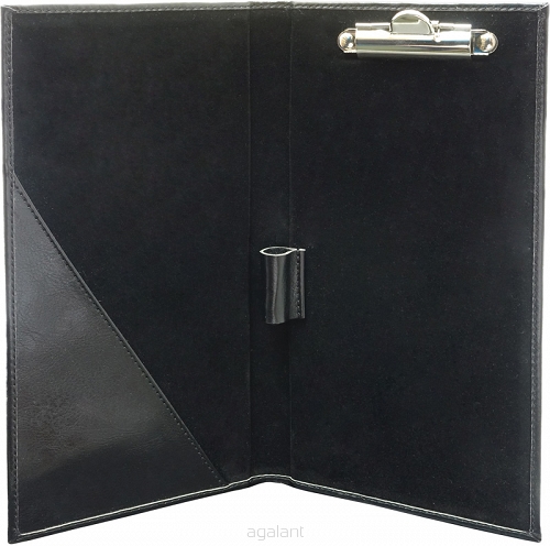 RECEPTOWNIK, ETUI NA RECEPTY, ORGANIZER, eko skóra Nebraska R-280E Czarny