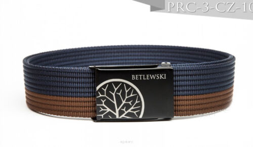 Pasek parciany z klamrą na zatrzask, Betlewski PRC3-CZ-10