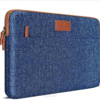 Wodoodporny pokrowiec na laptop marki DOMISO - torba na laptopa 13,3/14/15/17 cali, LP10 Granatowy