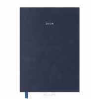 Książkowy kalendarz na 2024 rok w układzie dziennym, format A5, wzór 943182