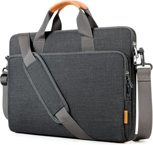 Pokrowiec na laptop z rączkami i odpinanym paskiem - torba na laptopa Bagasin SLS002
