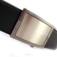 Skórzany pasek męski do jeansów z automatyczną klamrą PAS 406
