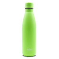 Butelka termiczna ze stali nierdzewnej 500 ml - Puro Icon Fluo - malowana proszkowo - green