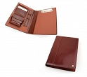 Ekskluzywny receptariusz skórzany, etui na recepty, receptownik R-048W