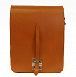 TORBA RAPORTOWKA, LISTONOSZKA, VINTAGE, JUCHT 0032 Koniak