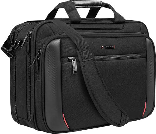 Wodoodporna torba na laptopa 17 cali, teczka biznesowa firmy EMPSIGN z ochroną  RFID CA-E1931
