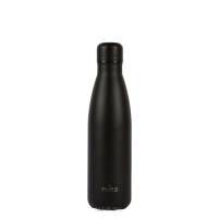 Butelka termiczna ze stali nierdzewnej 500 ml - Puro Icon - malowana proszkowo - czarny
