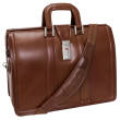 Teczka biznesowa  na laptop  17" McKlein, MORGAN  Brown