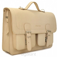 Torba skórzana, PLECAK 3w1 Styl VINTAGE, JUCHT, Orso Nero 0400 Natural