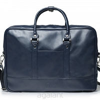 Miejska torba na laptopa 15", SOLIER S04, niebieska