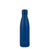 Butelka termiczna ze stali nierdzewnej 500 ml - Puro Icon - malowana proszkowo - granatowa