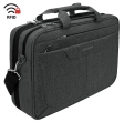 Wodoodporna torba na laptopa 15,6", teczka biznesowa z ochroną RFID  firmy KROSER