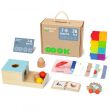 TOOKY TOY Box Pudełko XXL Montessori Edukacyjne 6w1 Sensoryczne 7-8 Mies