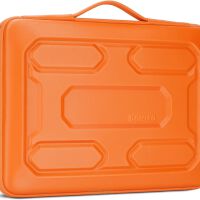 Wodoodporny kosmiczny pokrowiec na laptop marki DOMISO - torba na laptopa 15,6" EVA AA41-15C Orange