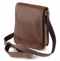 Raportówka, torba skórzana BarellyBags, Freaky-M Camel