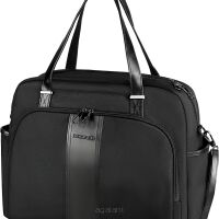 Damska TORBA BIZNESOWA NA LAPTOP 15,6 KROSER, Wodoodporna z zabezpieczeniem RIFD
