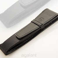 Etui skórzane na długopisy E-222 BV Black