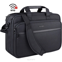 Wodoodporna torba na laptopa 17,3", teczka biznesowa z ochroną RFID firmy KROSER DKL-185