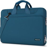 Wodoodporna torba na laptop marki MOSISO-360 pokrowiec na laptopa 15-16" Turkusowy