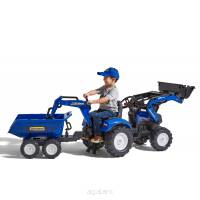 FALK Traktor New Holland z Maxi Przyczepą i Łyżką od 3 lat