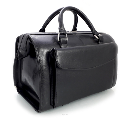 Torba lekarska skórzana damska, Galskór, kufer model M555