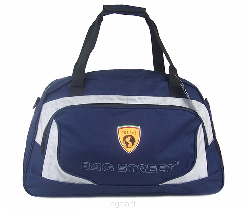 TORBA FITNES na ramię, torba podróżna BAG STREET 4043 Granatowy