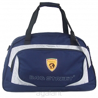 TORBA FITNES na ramię, torba podróżna BAG STREET 4043 Granatowy