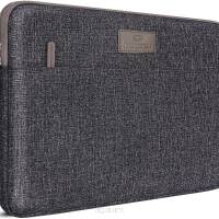 Wodoodporny pokrowiec na laptop marki DOMISO - torba na laptopa 13,3/14/15/17 cali, LP10 Ciemnoszary
