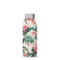 Butelka termiczna ze stali nierdzewnej 510 ml Quokka Solid, flora dżungli