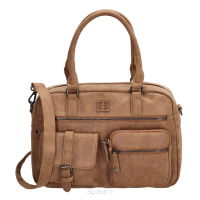 Damska torebka od Enrico Benetti kolekcja Ardeche wzór 66584 Camel