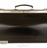 BIGLOWA, SKÓRZANA TORBA LEKARSKA TL-1235 S Black