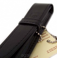 Etui skórzane na długopisy E-221 S Black