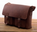 Torba skórzana BarellyBags, Tabasco Rudy
