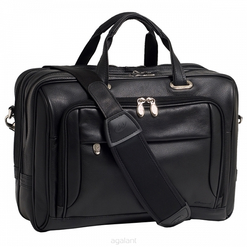 Torba podróżna i na laptop 15,4' McKlein WEST LOOP Black