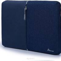 Wodoodporny pokrowiec na laptop marki SIMTOP- torba na laptopa 14" granatowy
